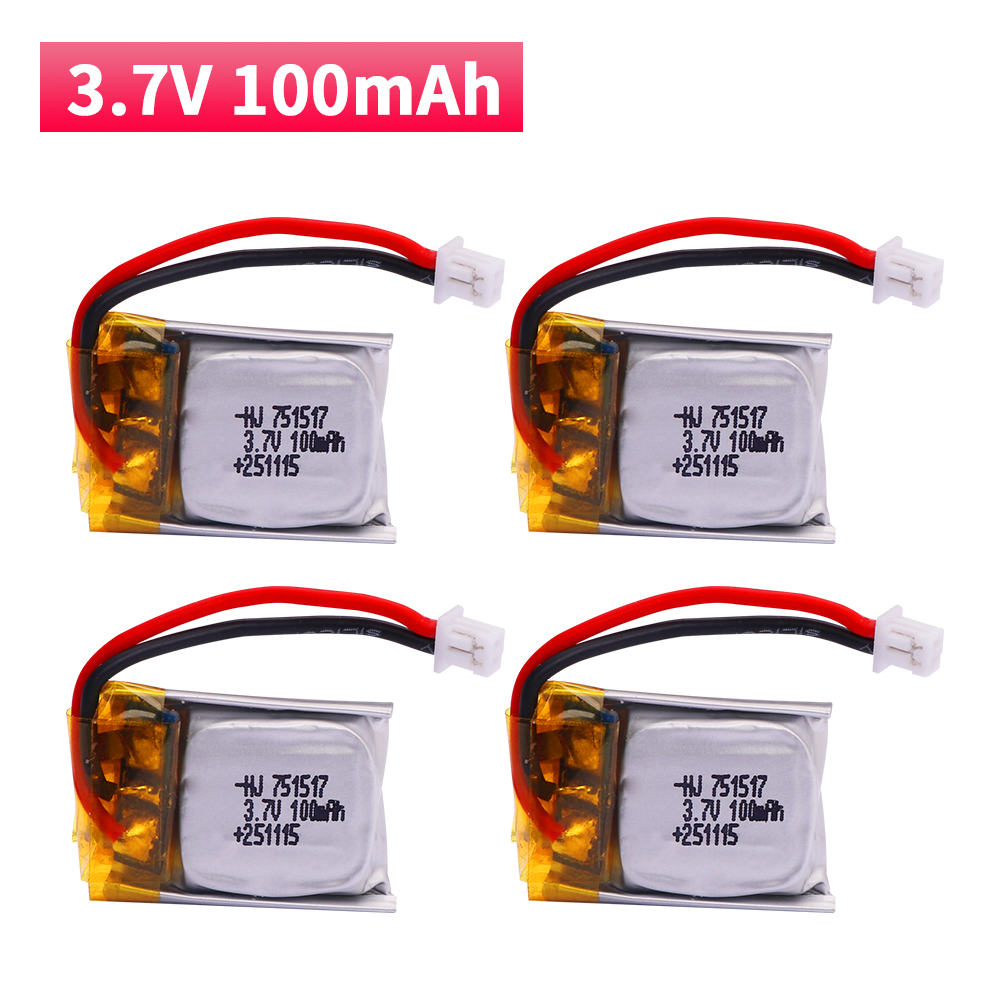 Drone Fq777 Rc Quadcopter - Baterai Lipo 100Mah 3.7V FQ777-124 untuk