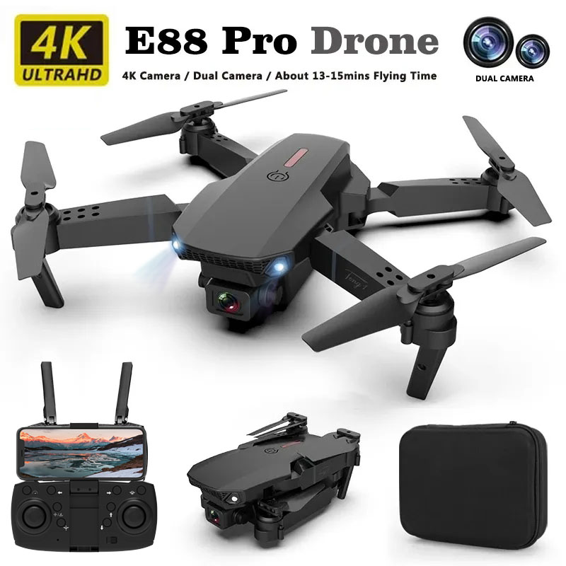 Drone Rc N2 - E88pro Drone profesional dengan aliran optik,