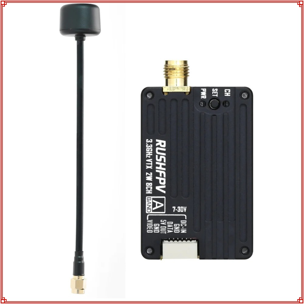 Drone Rc Controller And Receiver - 2026 RUSHFPV 3.3G 2W VTX Transmitter
