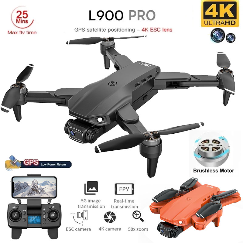 Drone Z - L900 Pro Drone mainan kamera ganda