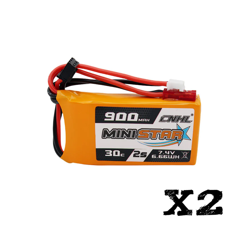 Micro Fpv Quad - Baterai Lipo MiniStar CNHL 2S 900MAh
