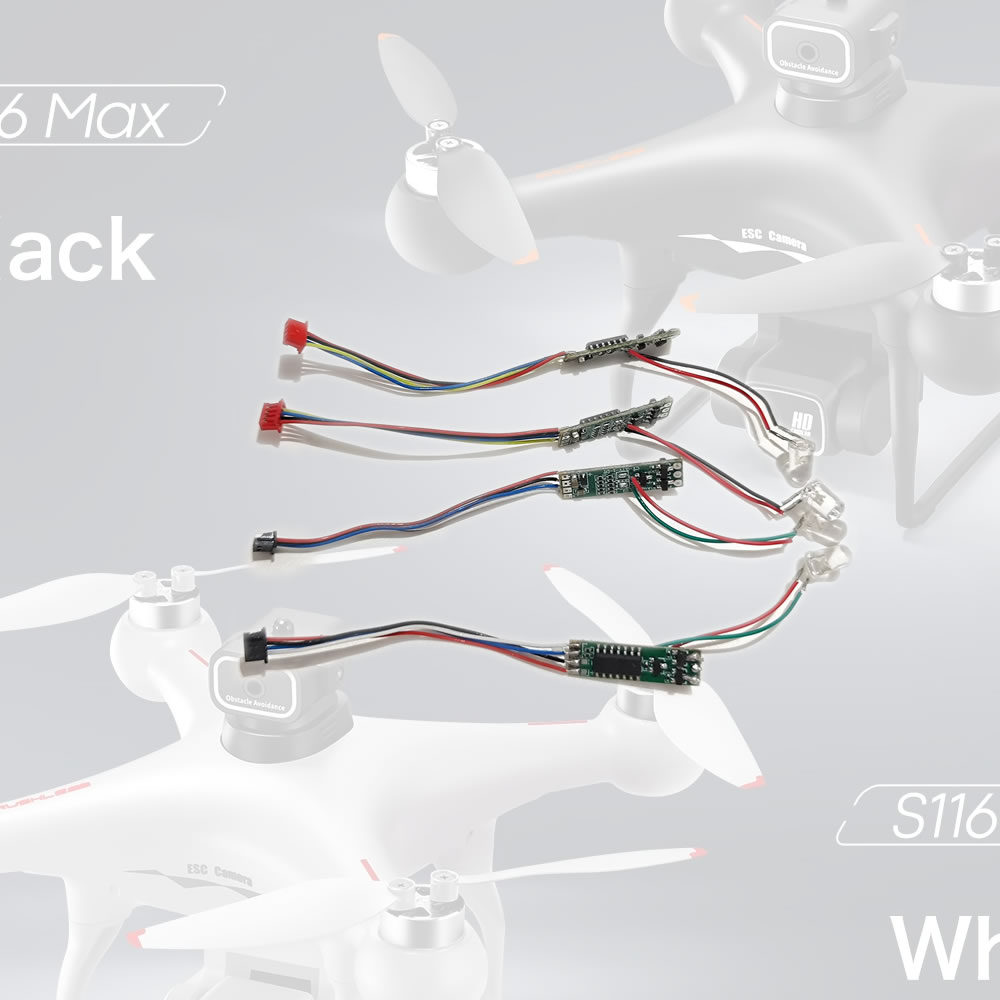 Drone Rc S116 - Papan ESC dengan Lampu Bar Set