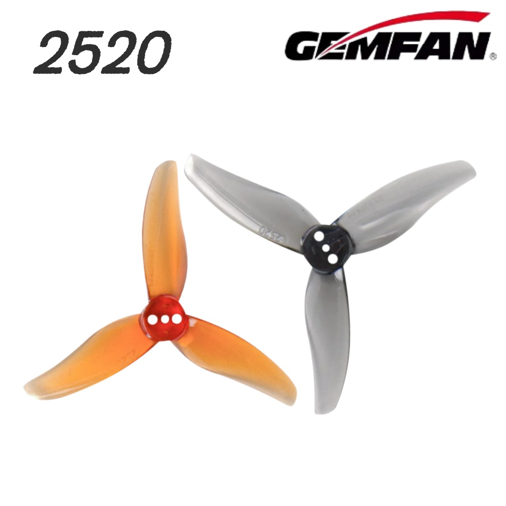 Drone Tech Rc - 4 Pasang Gemfan Hurricane 2520 2.5X2X3