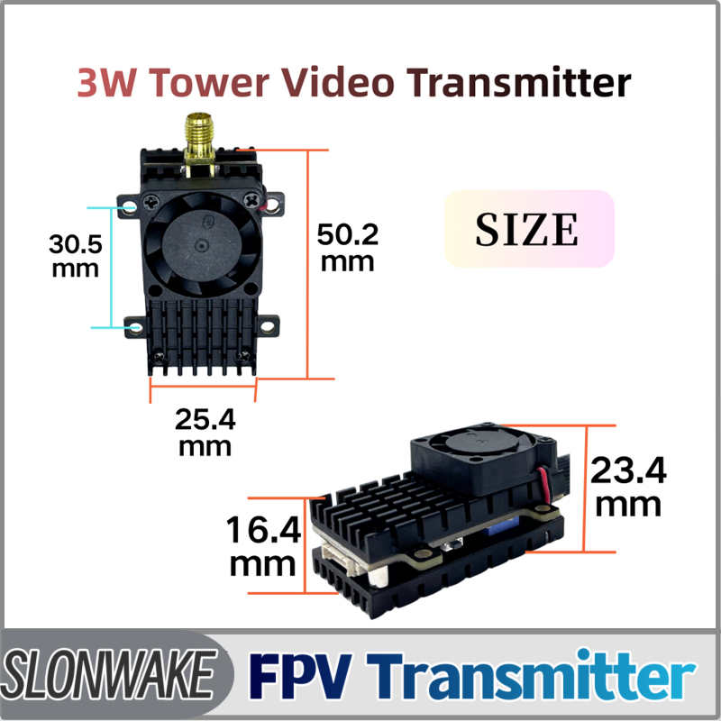 Drone Rc Controller And Receiver - Modul Transmisi Video FPV SLONWAKE 5.8G