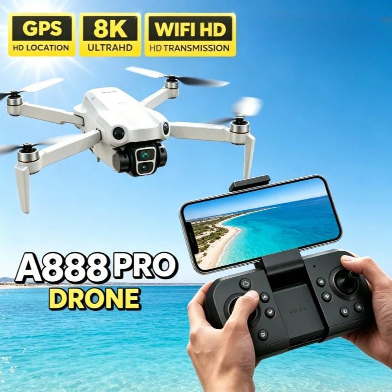 Drone Gps Rc Tt36 - Drone GPS FPV A888 Asli Layar