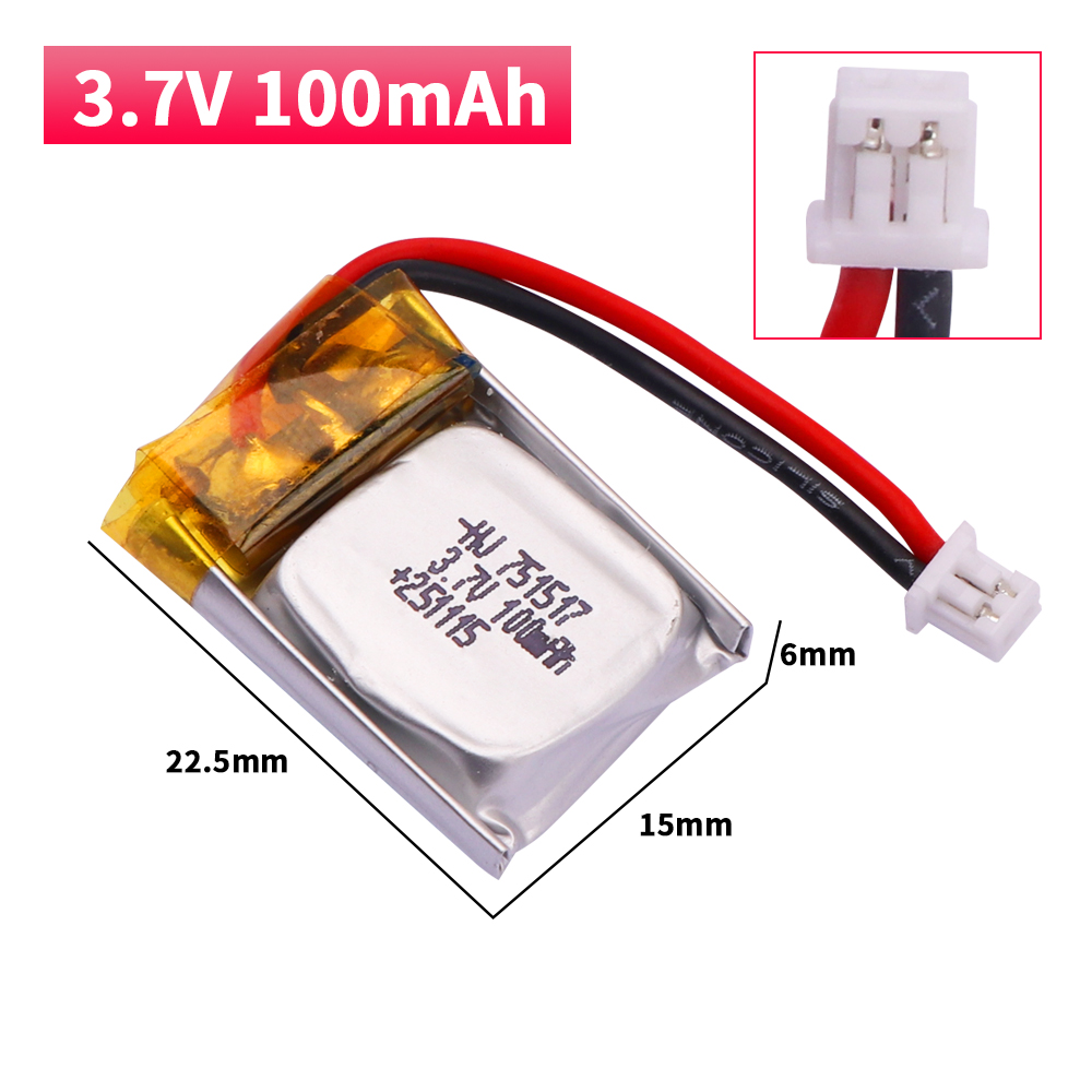 Baterai Lipo 100Mah 3.7V FQ777 - Drone Fq777 Rc Quadcopter ulasan dan harga