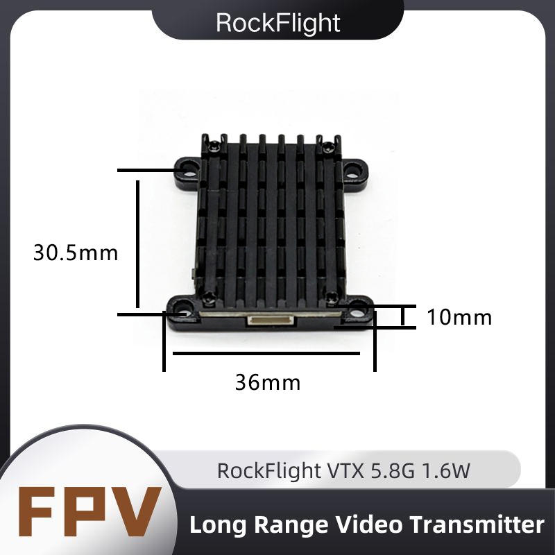 RockFlight TX663 VTX 5.8G 48CH - Drone Rc Controller And Receiver ulasan dan harga