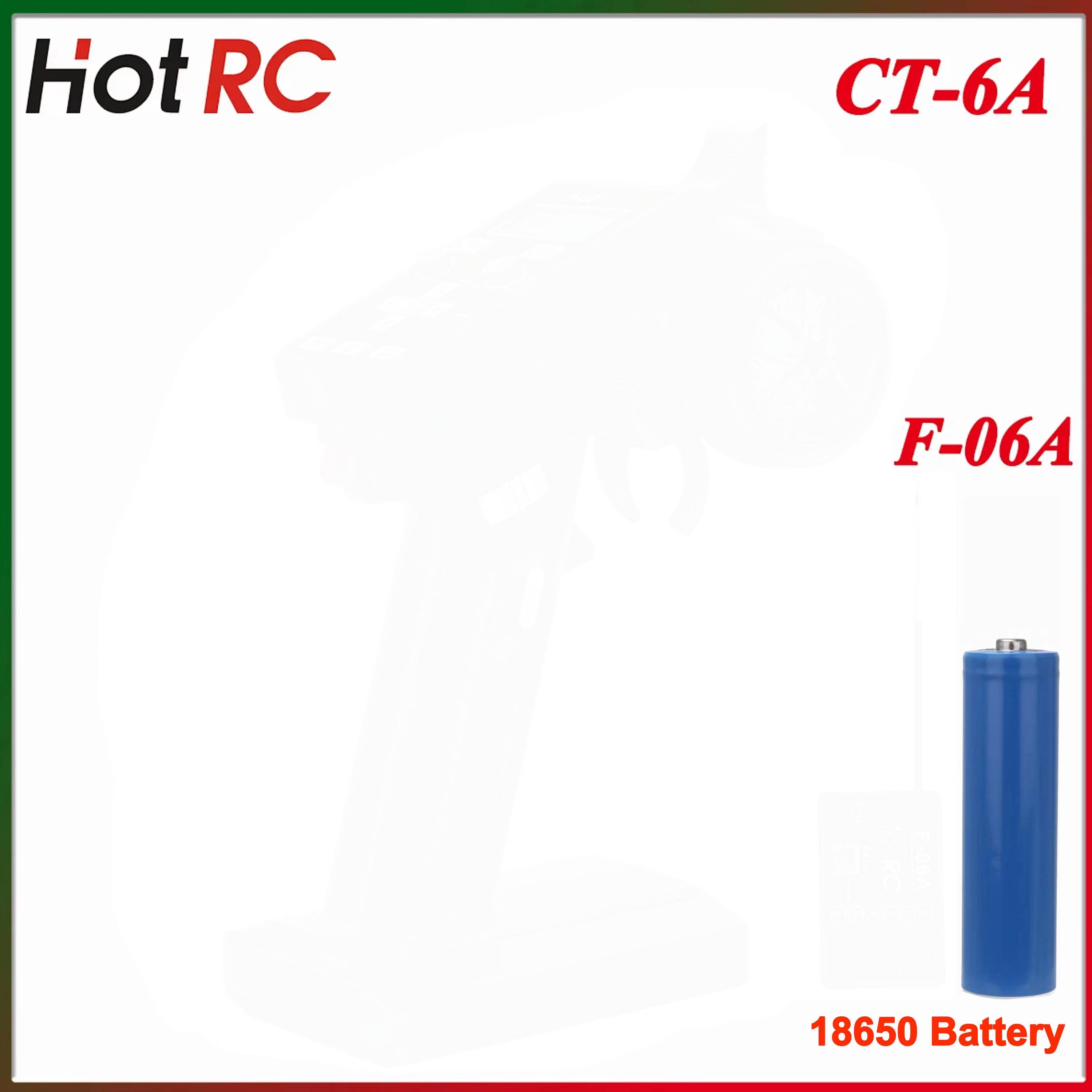HotRC CT-6A 2.4G 6CH 6 Saluran - Drone And Car ulasan dan harga