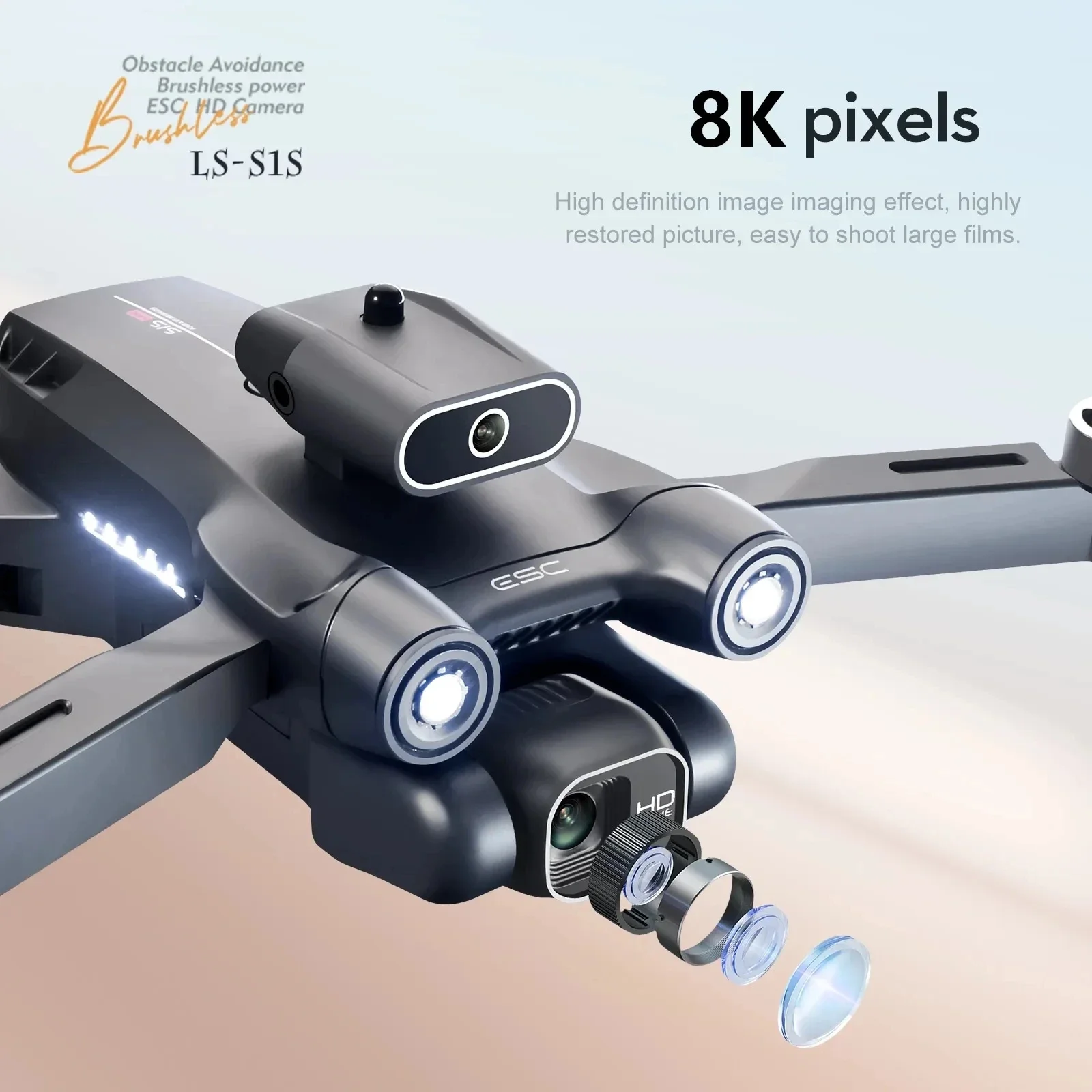 S1S Drone kamera GPS 5G 8K pro - Drone Z ulasan dan harga