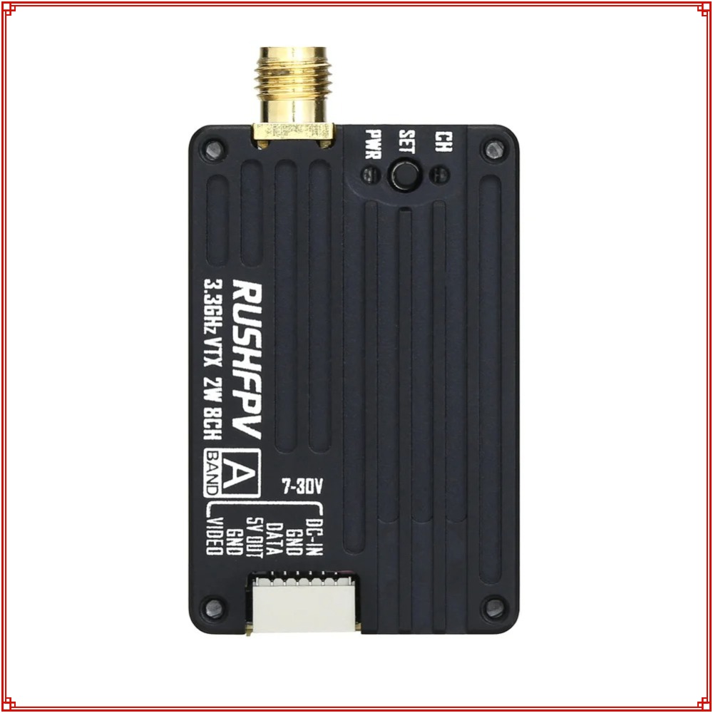 2026 RUSHFPV 3.3G 2W VTX Trans - Drone Rc Controller And Receiver ulasan dan harga