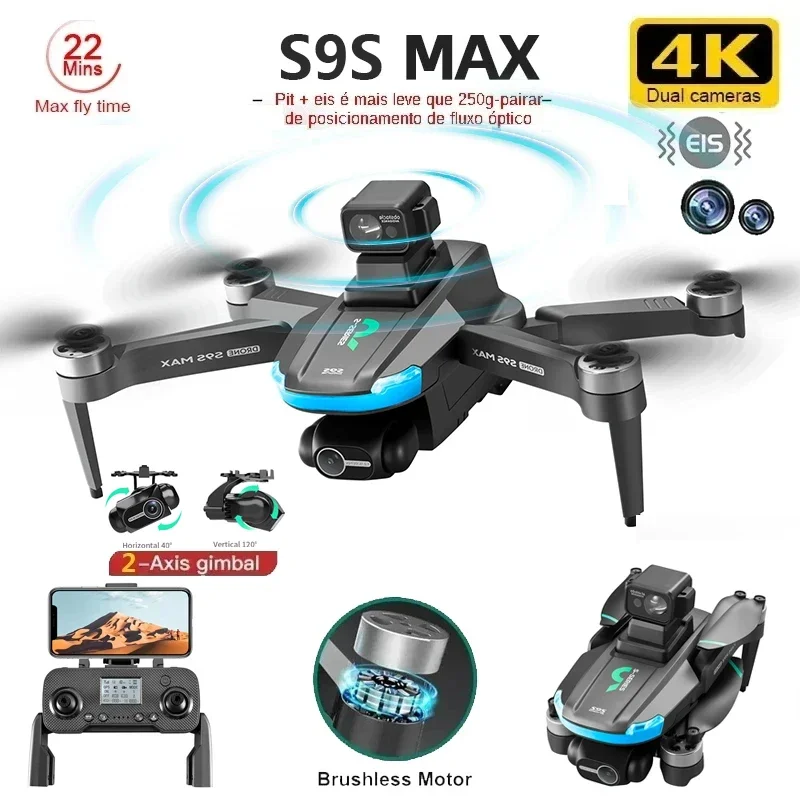 Drone MINI S9S MAX Baru 4K 2 S - Drone Z ulasan dan harga