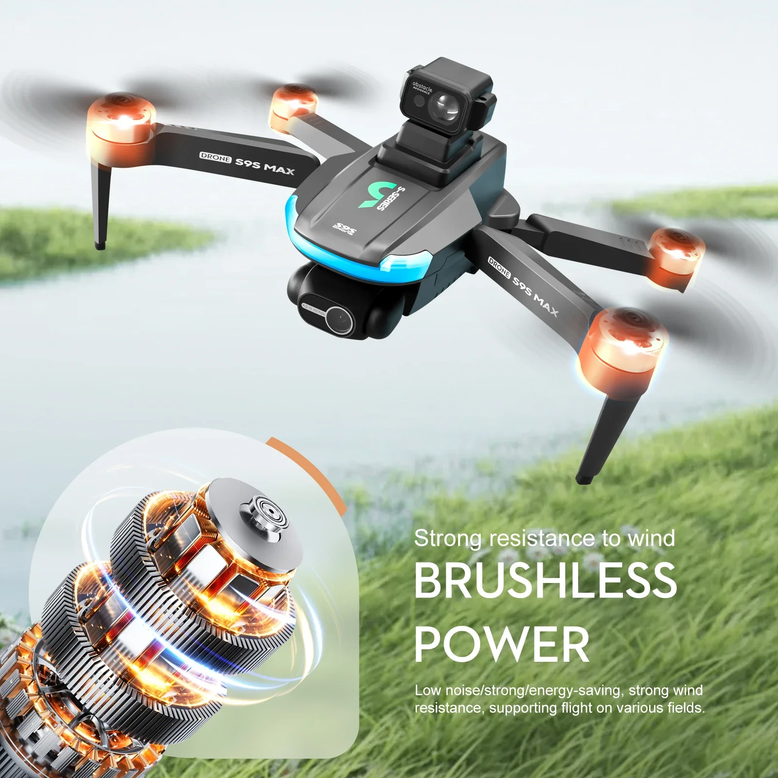 Drone MINI S9S MAX Baru 4K 2 S - Drone Z ulasan dan harga