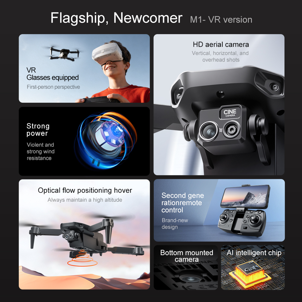 Drone GPS Lipat Original M1/M1 - Drone Gps Rc Tt36 ulasan dan harga