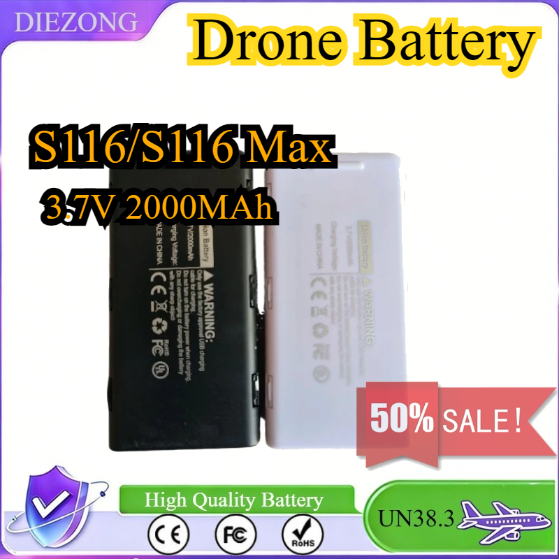 Baterai 3.7V 2000MAh untuk Bat - Drone Rc S116 ulasan dan harga