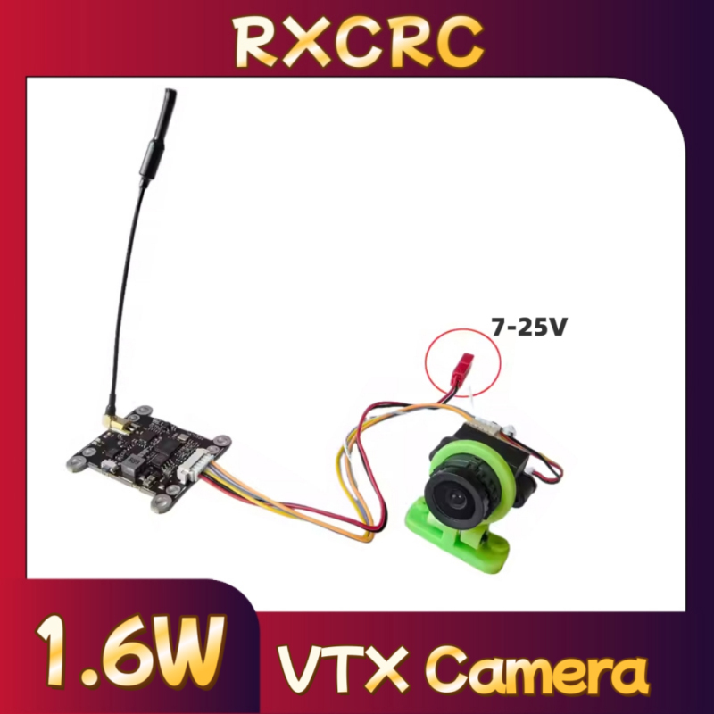 Modul RXCRC 5.8G 48CH 1.6W VTX - Drone Rc Controller And Receiver ulasan dan harga