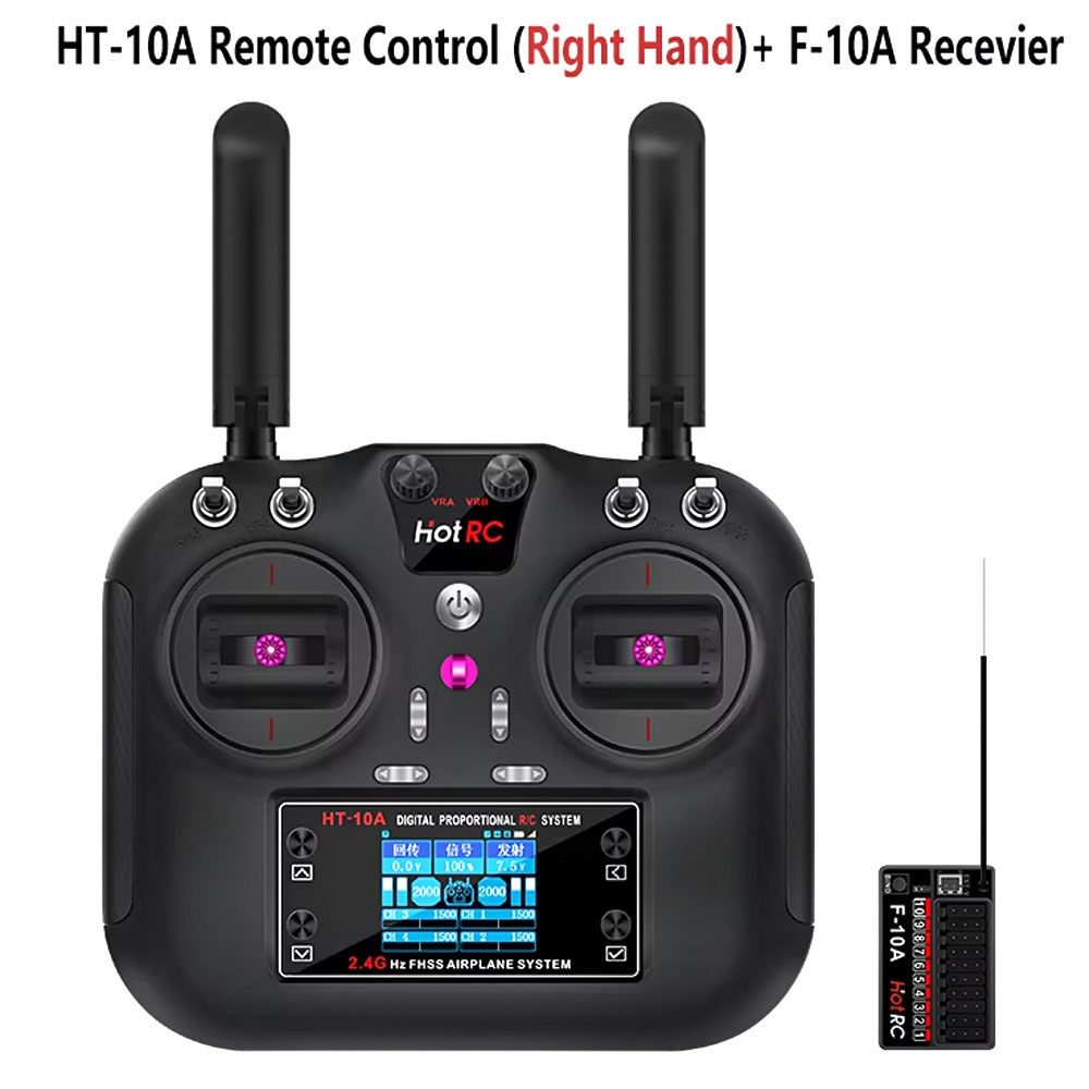 Hotrc HT-10A 2.4G 10CH Transmi - Drone And Car ulasan dan harga