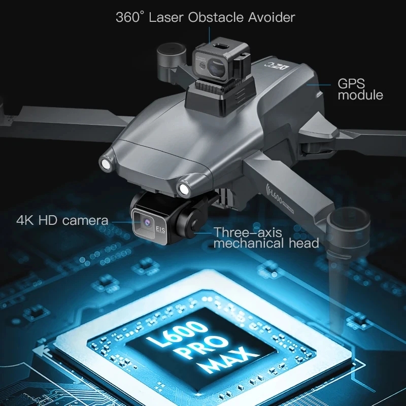 L600 PRO MAX Drone GPS profesi - Drone Z ulasan dan harga