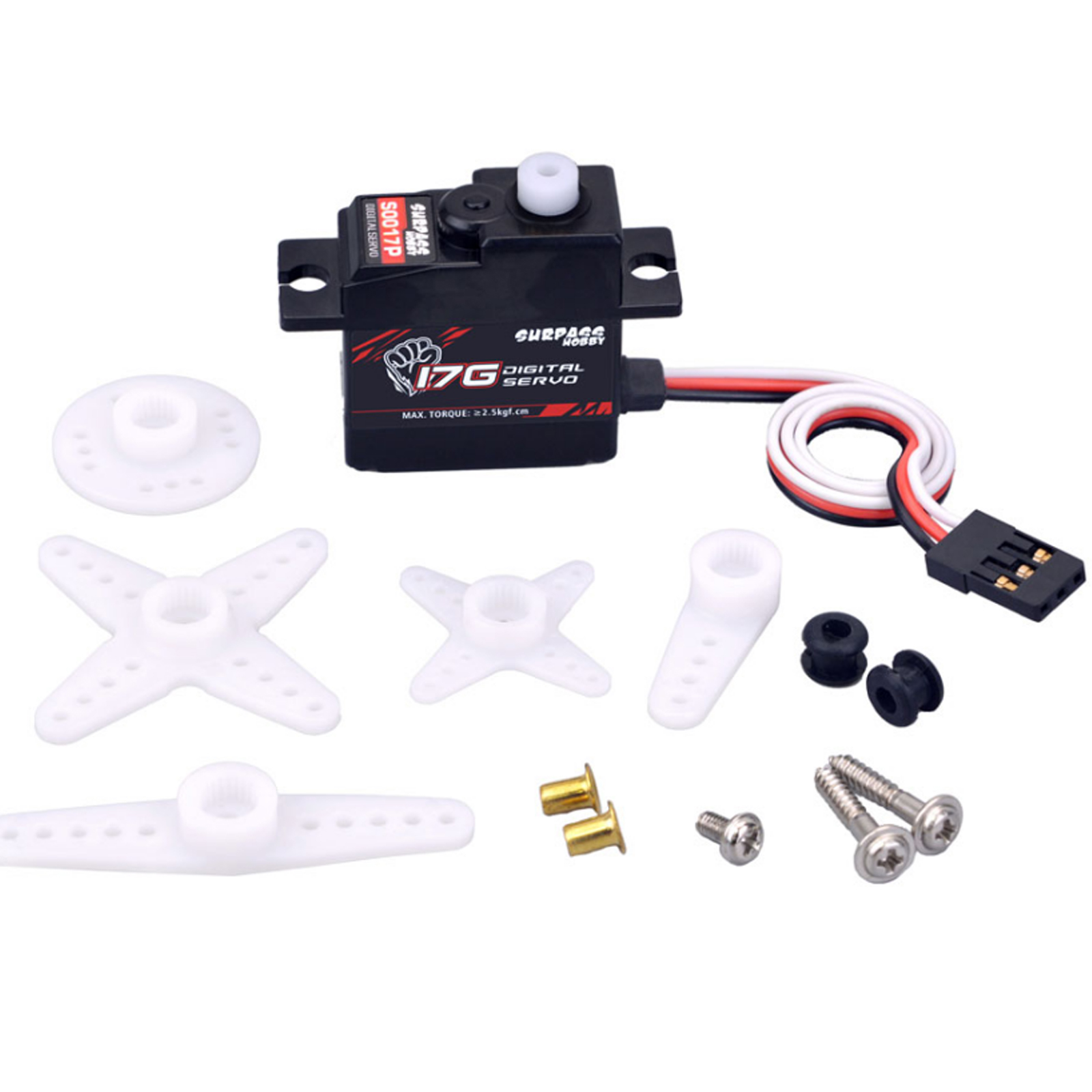 2g 3.7g 4.3g 6g 17g 25g Servo  - Drone And Car ulasan dan harga
