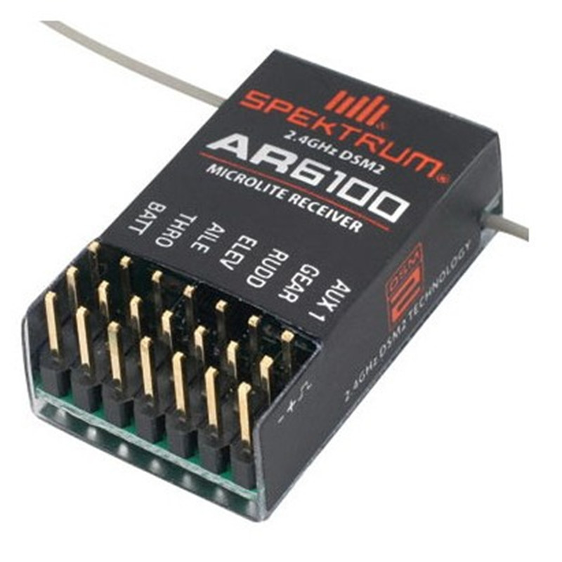 AR6100 DSM2 6CH 2.4GHz Penerim - Drone Tech Rc ulasan dan harga