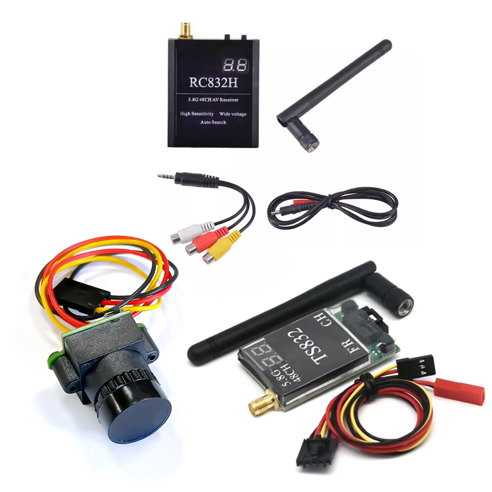 Penerima TS832 + RC832 + Kamer - Drone Z ulasan dan harga