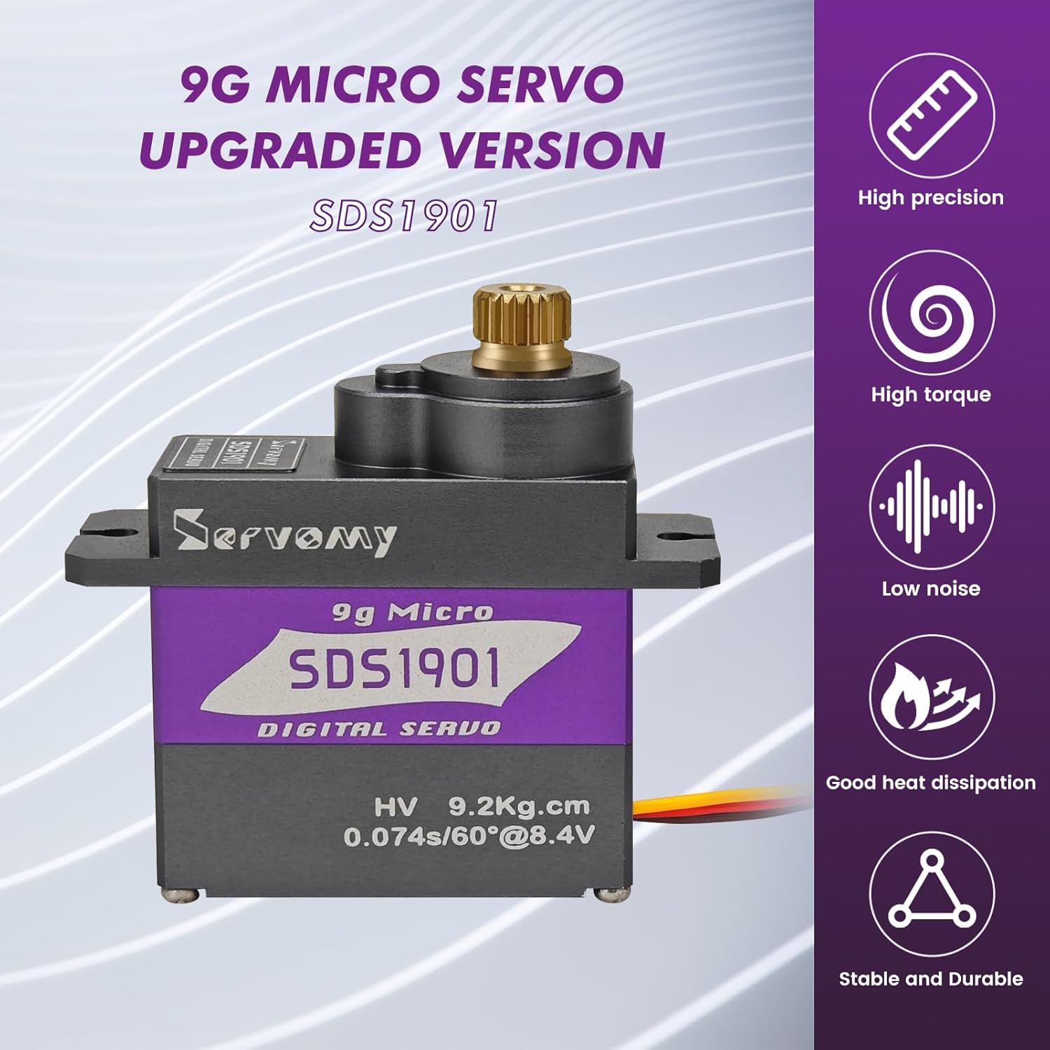 SERVOMY-SDS1901 Servo Digital  - Drone And Car ulasan dan harga
