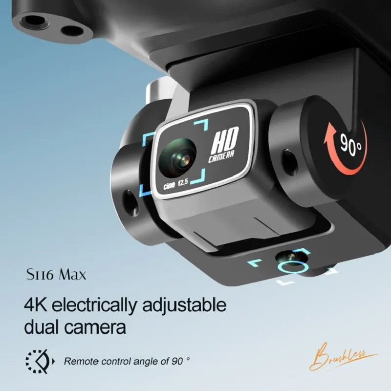 S116 MAX Drone Elf kamera HD g - Drone Rc S116 ulasan dan harga