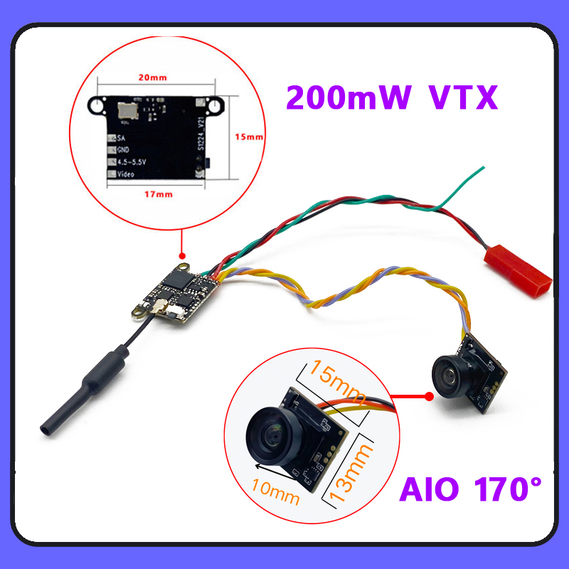 SLONWAKE 5.8G 1200TVL Kamera F - Drone Rc Controller And Receiver ulasan dan harga