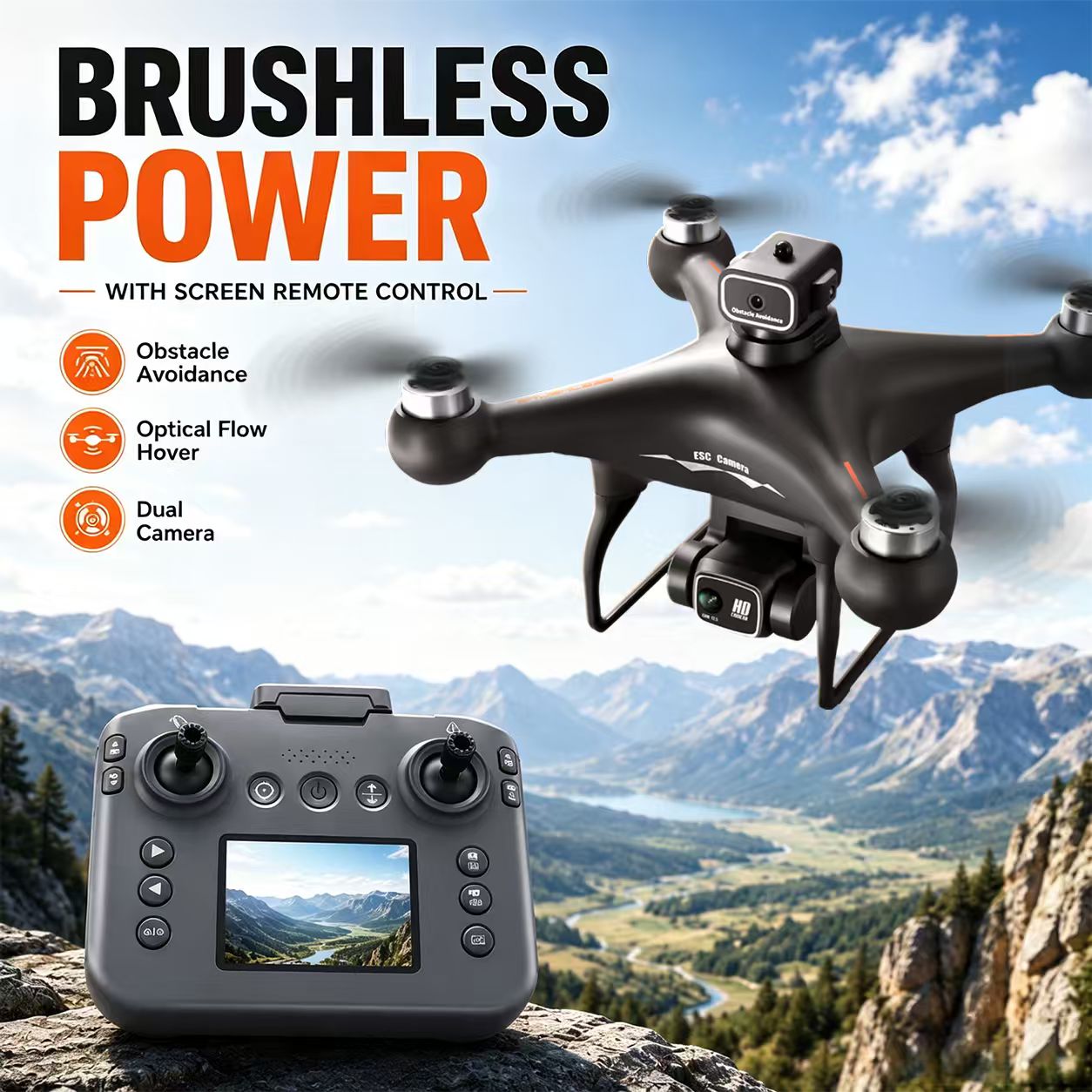 Drone ZNLYRION RC S116 Motor T - Drone Rc S116 ulasan dan harga