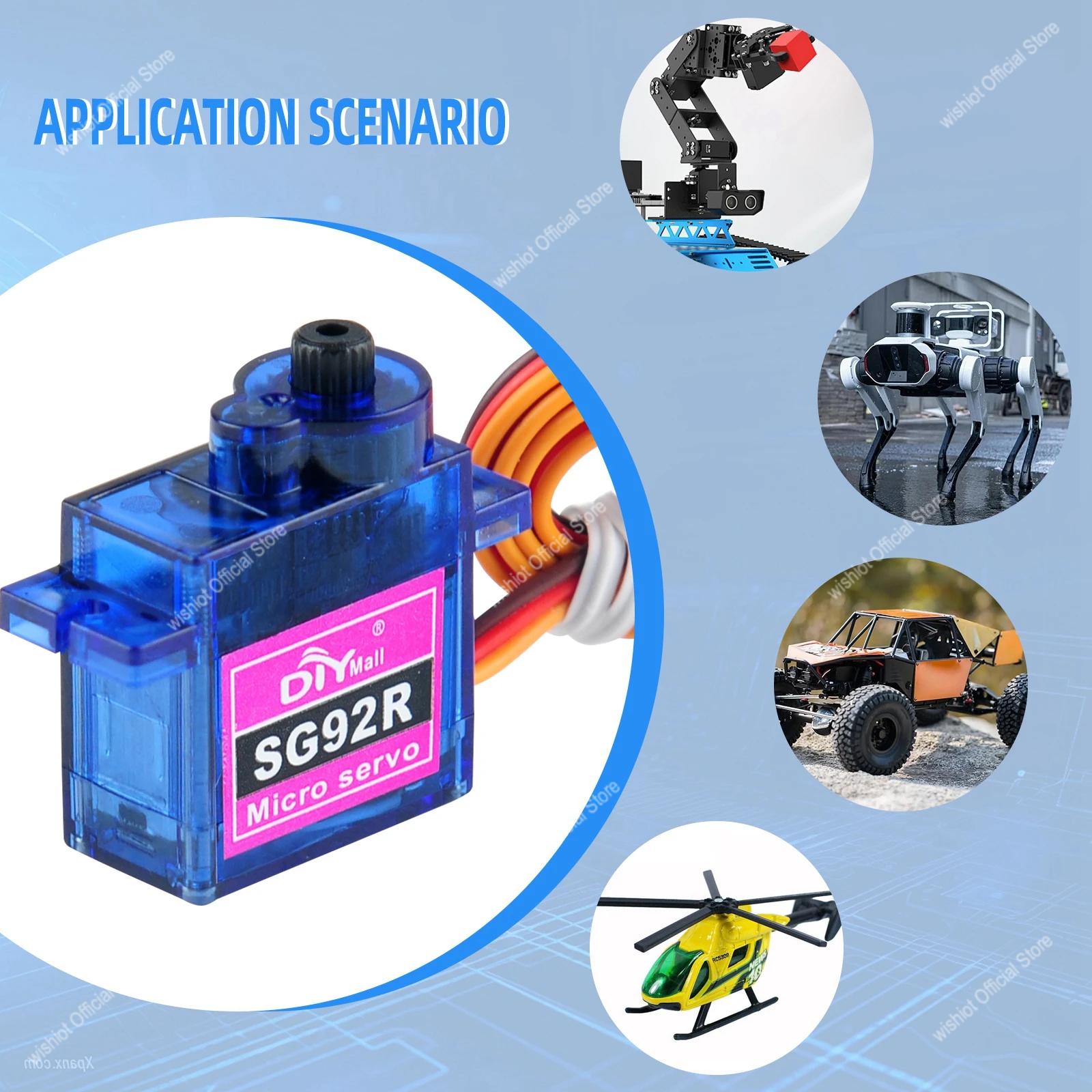 SG92R Motor Servo mikro 4.8-6V - Drone Tech Rc ulasan dan harga