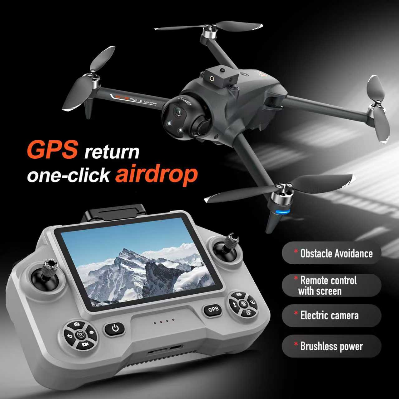 YL059 FPV GPS Quadcopter Drone - Drone Gps Rc Tt36 ulasan dan harga