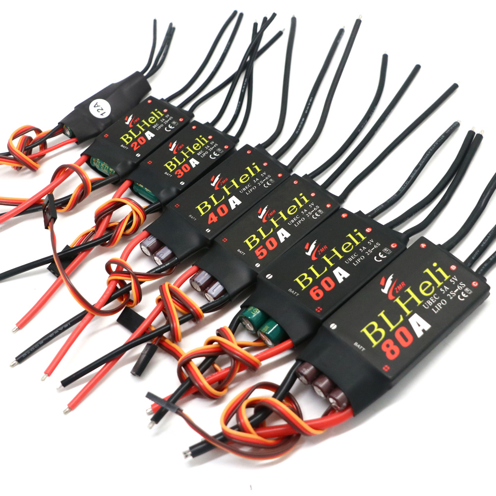 BLHeli Tanpa Sikat ESC 80A 12A - Drone Tech Rc ulasan dan harga