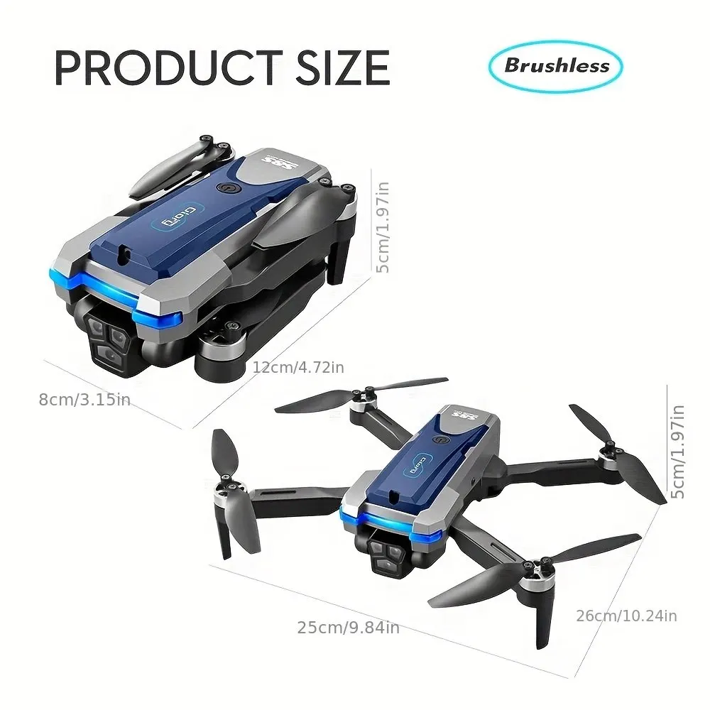 S8S Drone lipat 5G Wifi 8K HD, - Drone Z ulasan dan harga